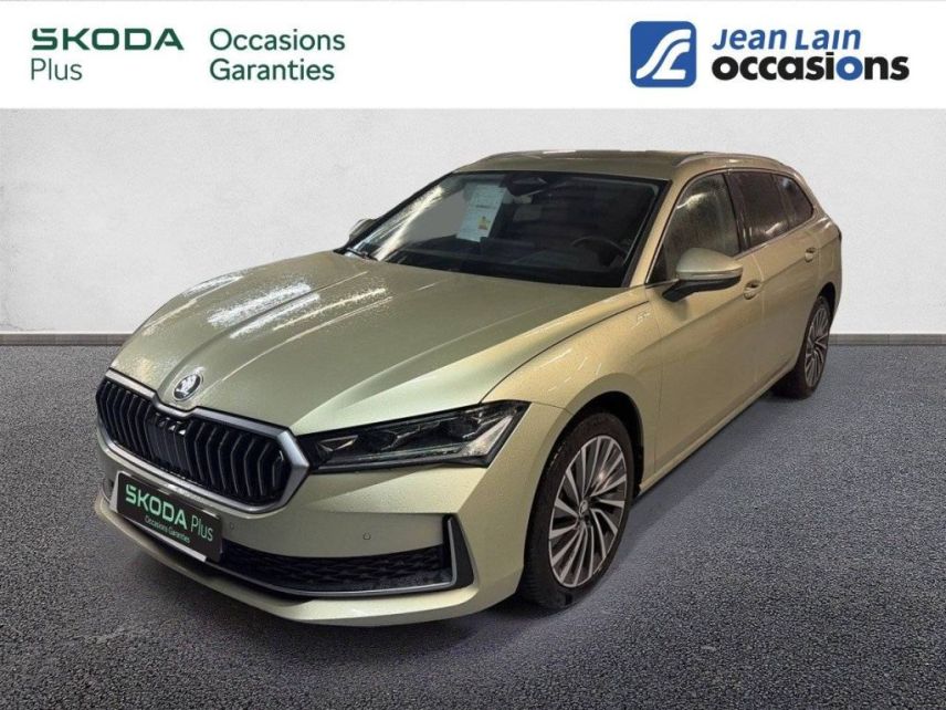 75010 : Hyundai Paris Nord - Goncourt Automobiles - SKODA SUPERB COMBI Laurin &amp; Klement - SUPERB IV - Jaune - Automate sequentiel - Diesel