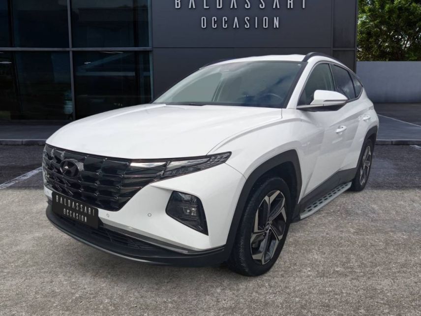 75010 : Hyundai Paris Nord - Goncourt Automobiles - HYUNDAI TUCSON Creative - TUCSON IV - Blanc - Boîte automatique - Essence / Courant électrique
