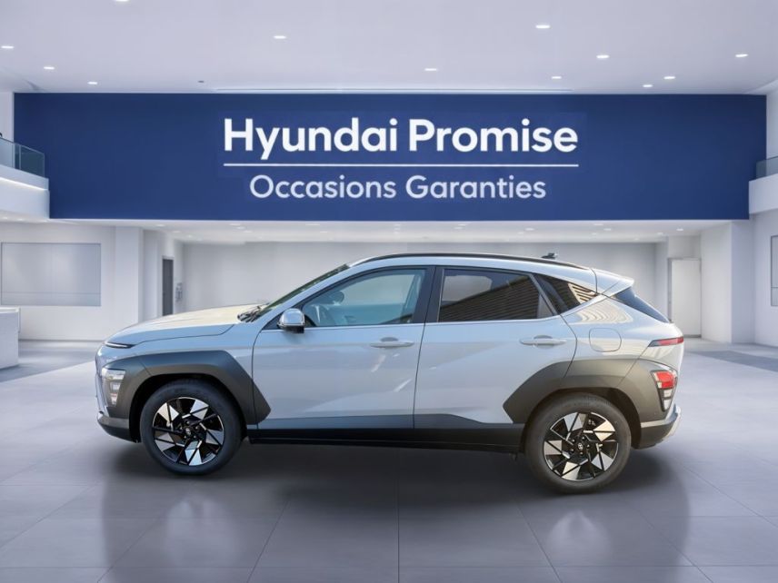 75010 : Hyundai Paris Nord - Goncourt Automobiles - HYUNDAI KONA Executive - KONA II - Gris - Automate sequentiel - Essence / Courant électrique
