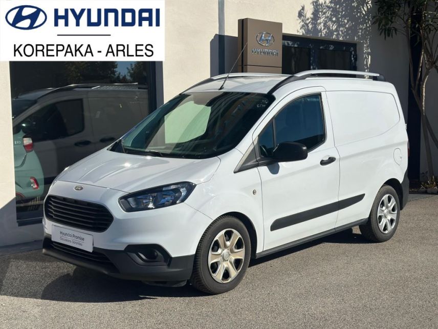 75010 : Hyundai Paris Nord - Goncourt Automobiles - FORD TRANSIT COURIER FOURGON AMBIENTE - TRANSIT COURIER - Blanc - Boîte manuelle - Diesel