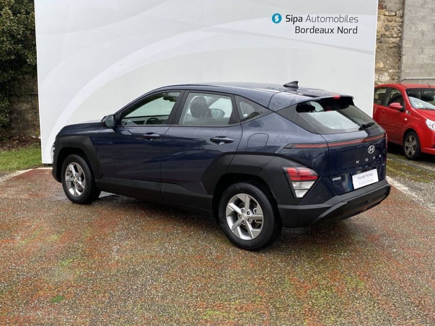 33110 : Hyundai Bordeaux Nord Le Bouscat - Sipa Automobiles - HYUNDAI KONA Intuitive - KONA II - BLEU FONCE - Automate sequentiel - Essence / Courant électrique