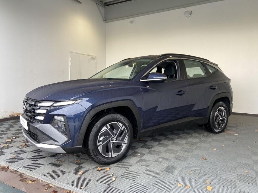 75010 : Hyundai Paris Nord - Goncourt Automobiles - HYUNDAI TUCSON Intuitive - TUCSON IV - Bleu - Boîte automatique - Essence / Courant électrique