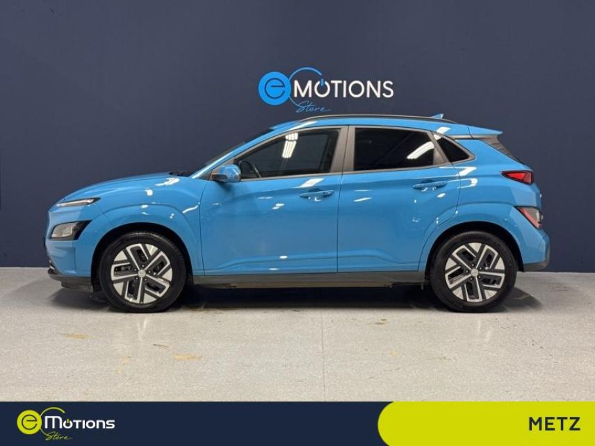 57100 : Hyundai Thionville - Théobald Automobiles - HYUNDAI Kona - Kona - Bleu - Traction - Electrique