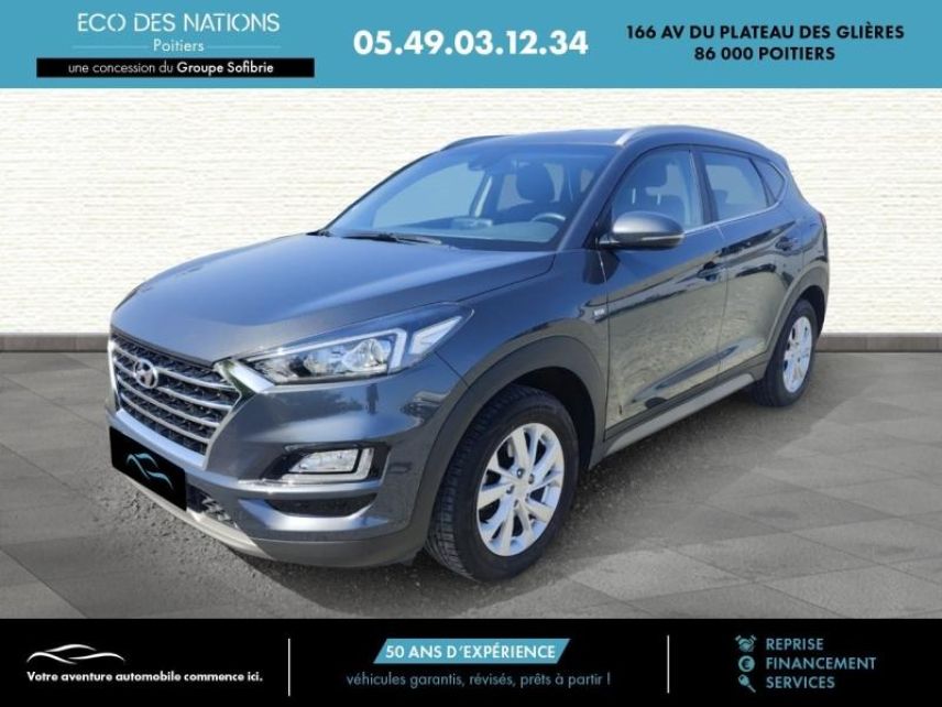 86000 : Hyundai Poitiers - Eco des Nations - HYUNDAI Tucson - Tucson - Gris fonce - Traction - Diesel/Micro-Hybride