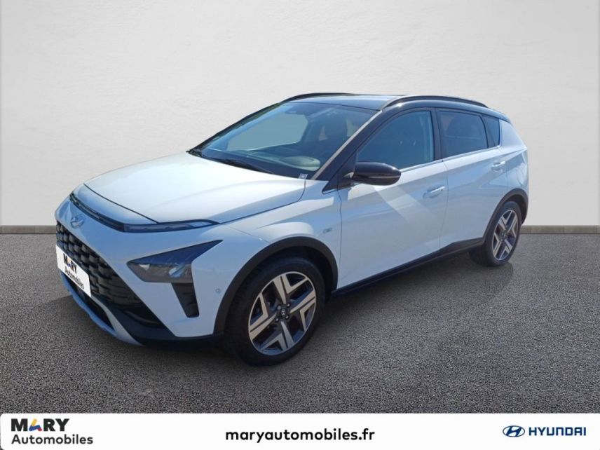 76000 : Hyundai Rouen - JFC by Mary Automobiles - HYUNDAI BAYON Executive - BAYON (03/2021-05/2024) - POLAR WHITE/PHANTOM BLACK - Automate sequentiel - Essence sans plomb