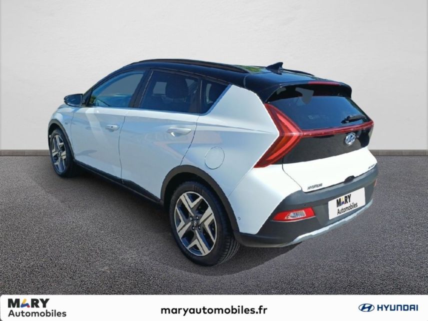 76000 : Hyundai Rouen - JFC by Mary Automobiles - HYUNDAI BAYON Executive - BAYON (03/2021-05/2024) - POLAR WHITE/PHANTOM BLACK - Automate sequentiel - Essence sans plomb