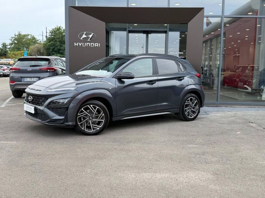 72100 : Hyundai Le Mans - GCH LE MANS - HYUNDAI Kona - Kona - Dark Night Métal - Traction - Essence/Micro-Hybride