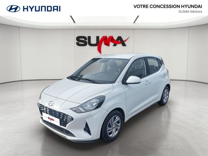 75010 : Hyundai Paris Nord - Goncourt Automobiles - HYUNDAI i10 Intuitive - i10 III - Blanc - Boîte manuelle - Essence sans plomb