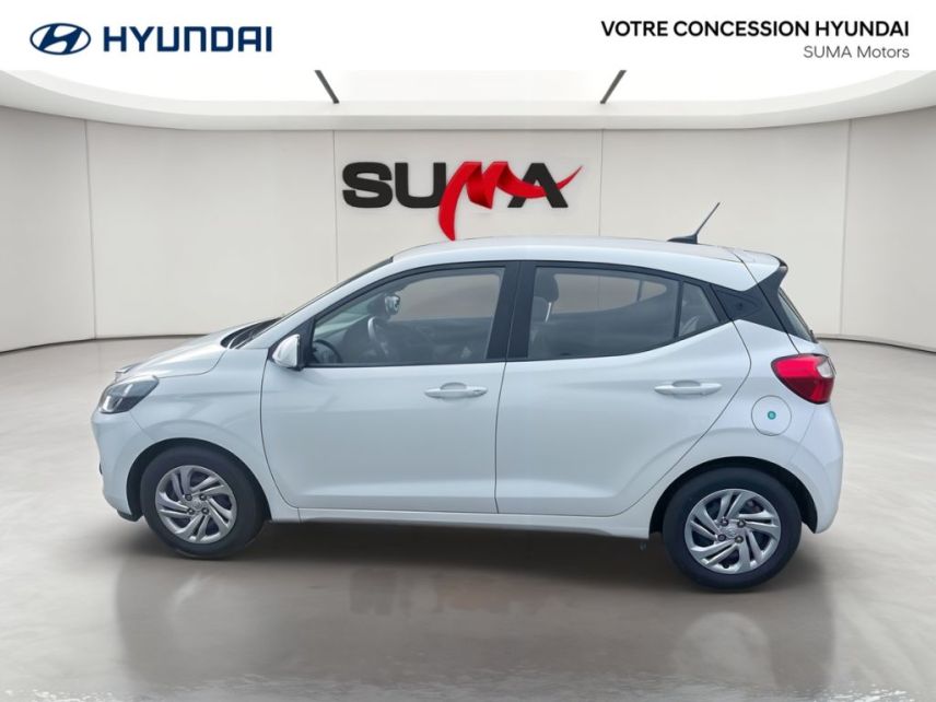 75010 : Hyundai Paris Nord - Goncourt Automobiles - HYUNDAI i10 Intuitive - i10 III - Blanc - Boîte manuelle - Essence sans plomb