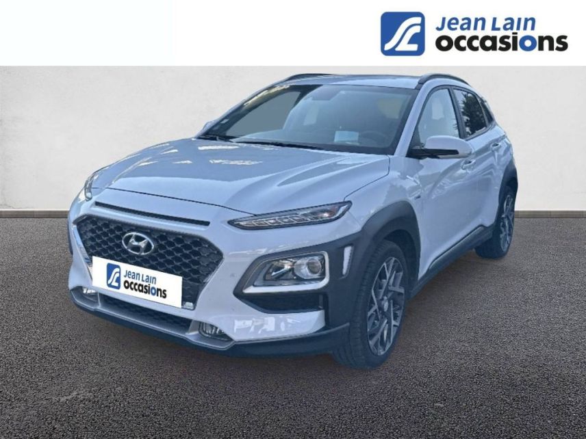 75010 : Hyundai Paris Nord - Goncourt Automobiles - HYUNDAI KONA HYBRID Intuitive - KONA - BLANC - Automate sequentiel - Essence / Courant électrique