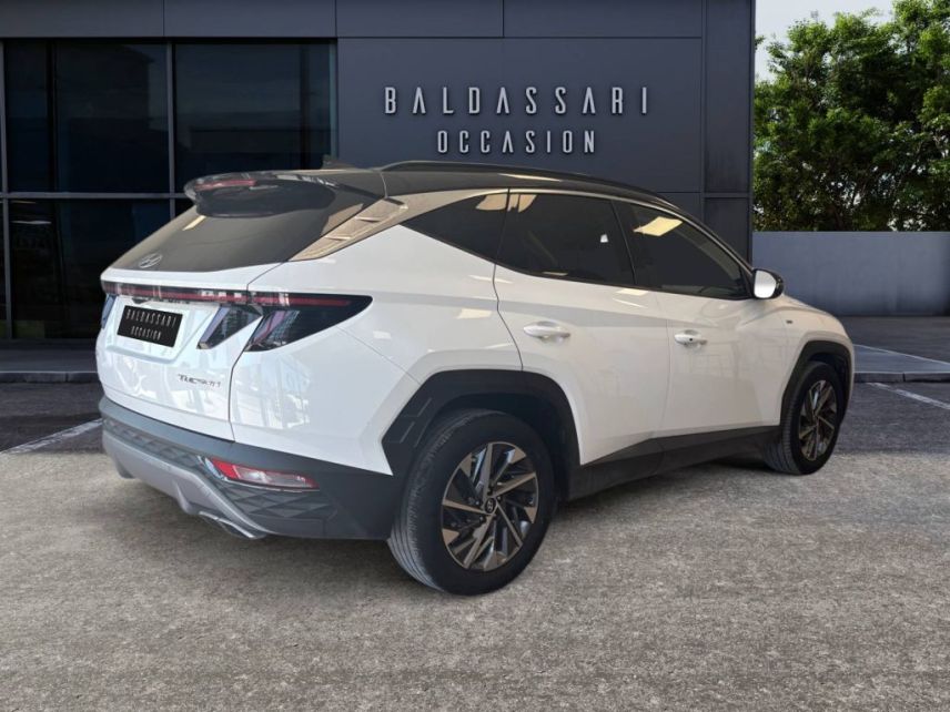 83130 : Hyundai Toulon - Autodif SAS - Groupe BALDASSARI - HYUNDAI TUCSON Creative - TUCSON IV - BLANCHE / TOIT NOIR - Automate sequentiel - Diesel