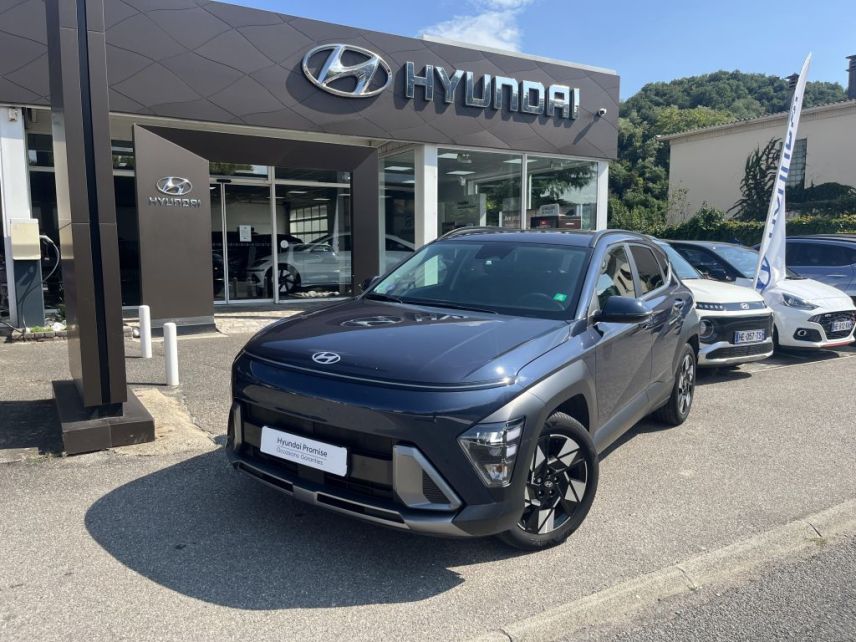 38200 : Hyundai Vienne - Groupe Central Autos - HYUNDAI KONA Creative - KONA II - Bleu - Automate sequentiel - Essence / Courant électrique