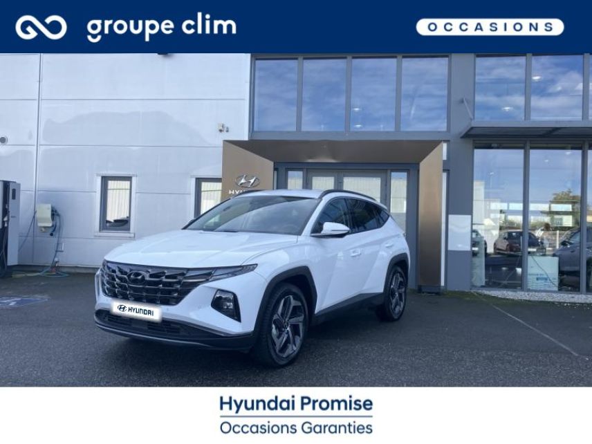 65000 : Hyundai Tarbes i-AUTO - HYUNDAI Tucson - Tucson - Serenity White Métal - Transmission intégrale - Hybride rechargeable : Essence/Electrique