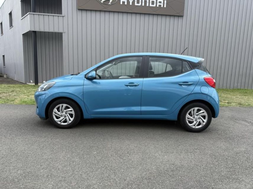 41000 : Hyundai Blois - Mondial Auto - HYUNDAI i10 - i10 - Aqua Turquoise Métal - Traction - Essence