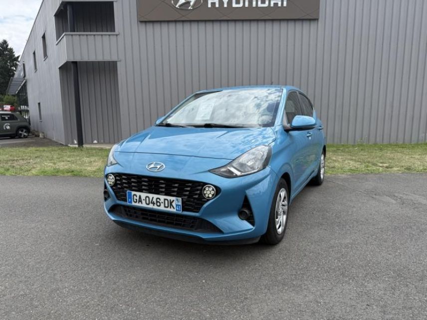 41000 : Hyundai Blois - Mondial Auto - HYUNDAI i10 - i10 - Aqua Turquoise Métal - Traction - Essence