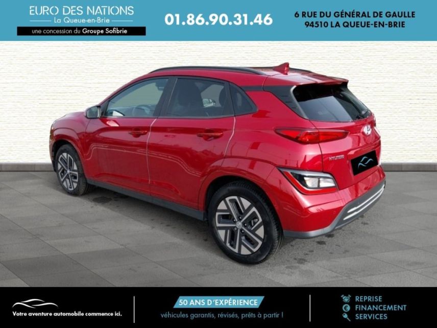 75010 : Hyundai Paris Nord - Goncourt Automobiles - HYUNDAI KONA ELECTRIC Intuitive - KONA ELECTRIQUE - ROUGE - Automate à fonct. Continu - Courant électrique