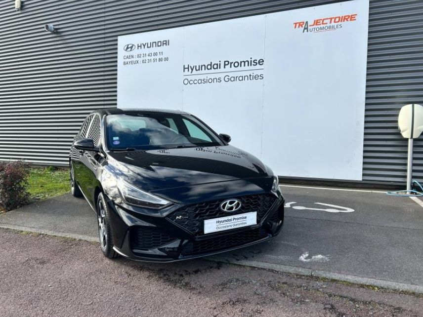 14112 : Hyundai Caen - Trajectoire Automobiles - HYUNDAI i30 - i30 - Phantom Black Métal - Traction - Essence/Micro-Hybride