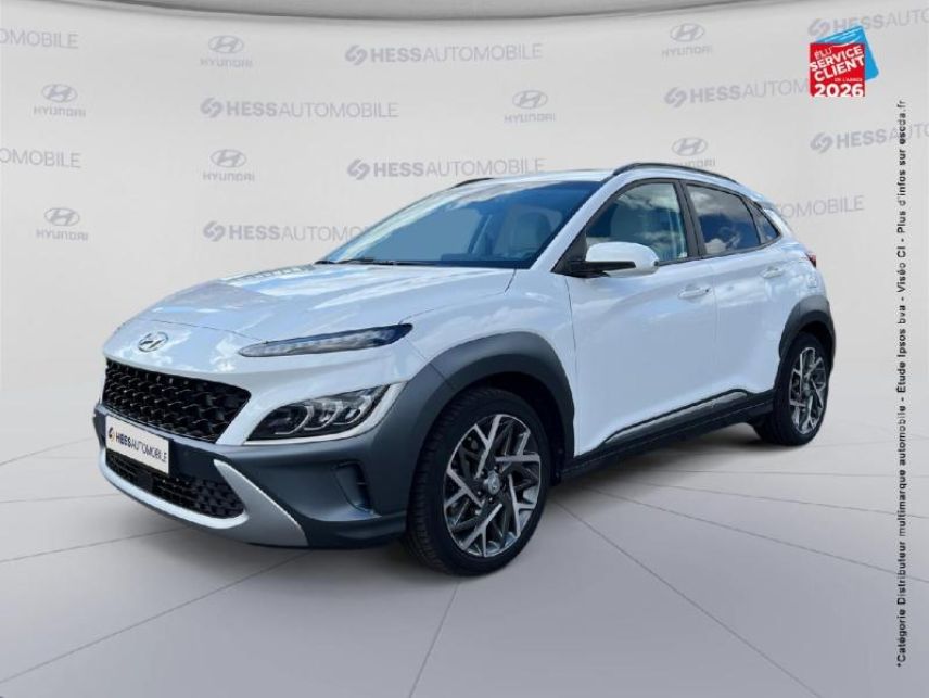 67800 : Hyundai Strasbourg - HESS Automobile - HYUNDAI Kona - Kona - Atlas White - Traction - Hybride : Essence/Electrique