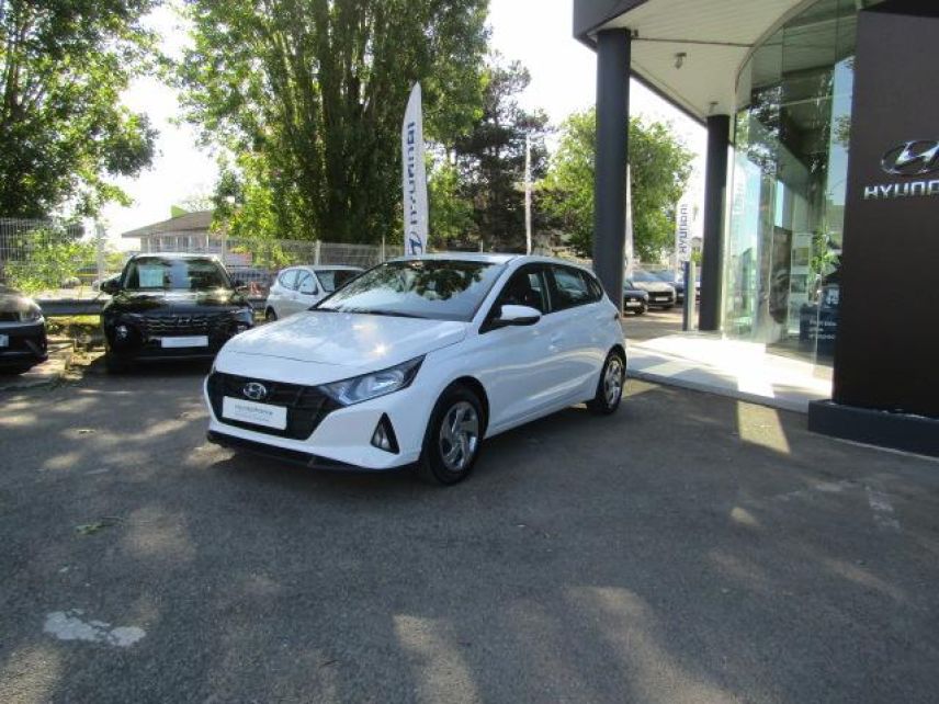 75010 : Hyundai Paris Nord - Goncourt Automobiles - HYUNDAI i20 Initia - i20 III - Blanc - Boîte manuelle - Essence sans plomb