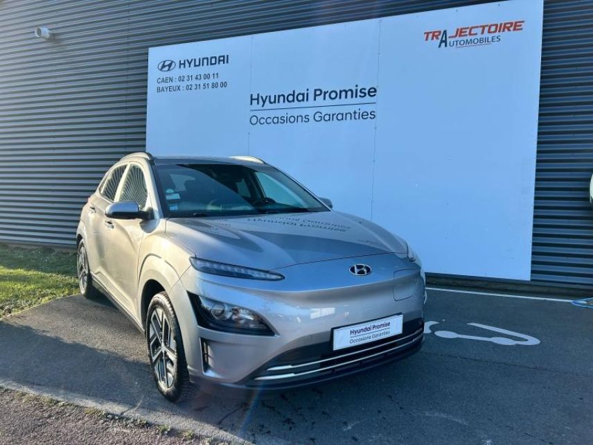 14112 : Hyundai Caen - Trajectoire Automobiles - HYUNDAI Kona - Kona - Shimmering Silver Métal - Traction - Electrique