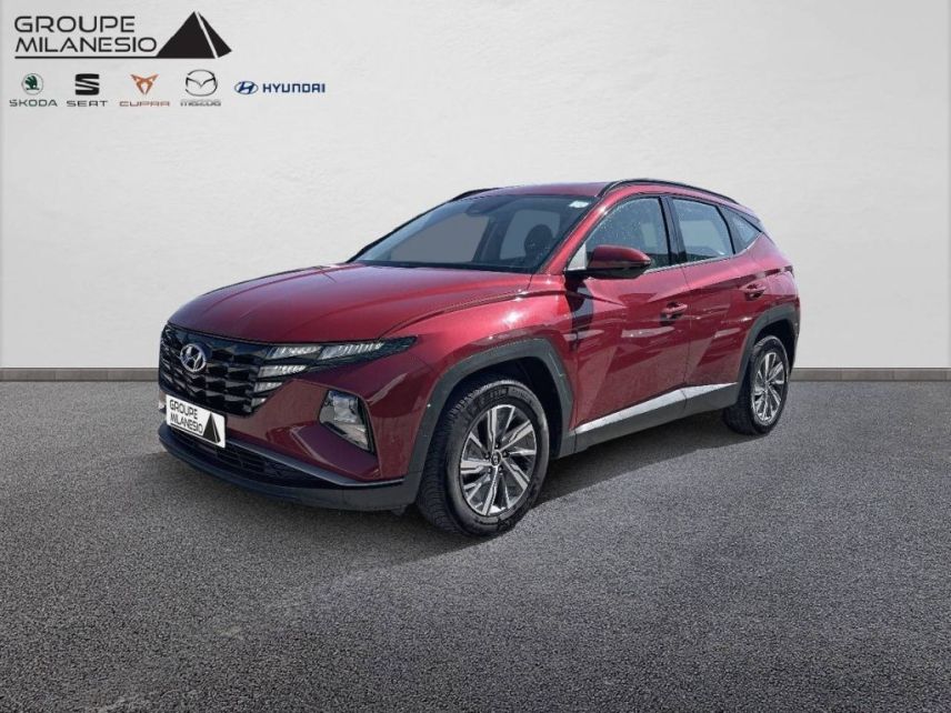 75010 : Hyundai Paris Nord - Goncourt Automobiles - HYUNDAI TUCSON Business - TUCSON (10/2020-03/2024) - Rouge - Boîte automatique - Essence / Courant électrique