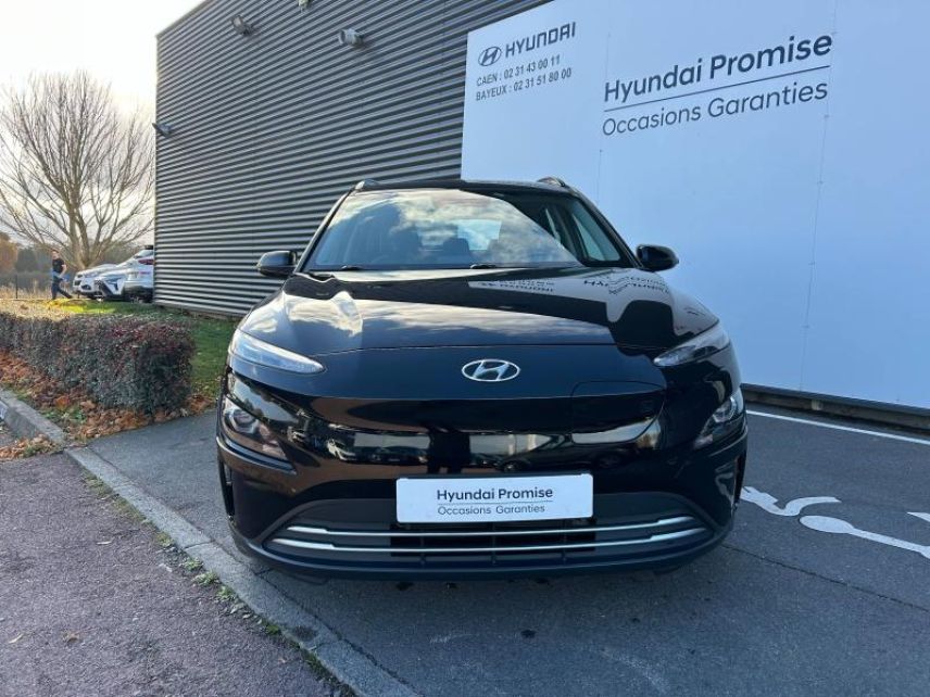 14112 : Hyundai Caen - Trajectoire Automobiles - HYUNDAI Kona - Kona - Phantom Black Métal - Traction - Electrique