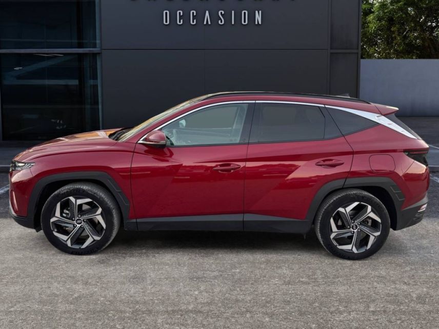 75010 : Hyundai Paris Nord - Goncourt Automobiles - HYUNDAI TUCSON Executive - TUCSON IV - Rouge - Boîte automatique - Essence / Courant électrique