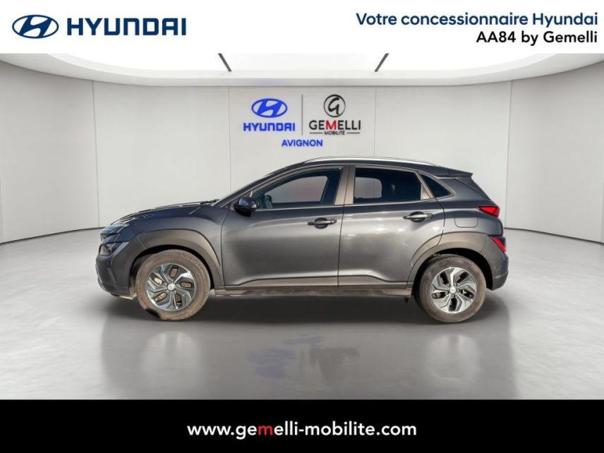 75010 : Hyundai Paris Nord - Goncourt Automobiles - HYUNDAI KONA HYBRID Intuitive - KONA - Gris - Automate sequentiel - Essence / Courant électrique