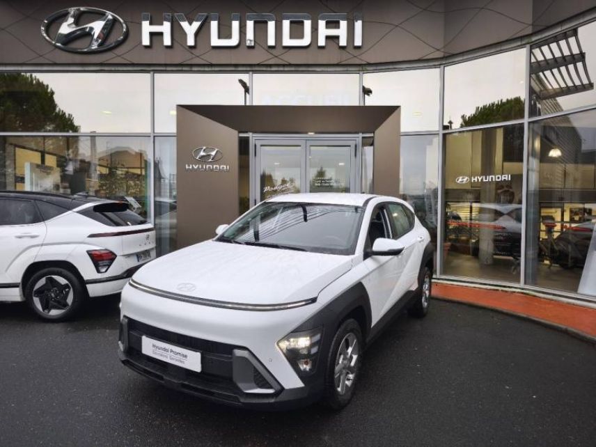 19100 : Hyundai Brive-la-Gaillarde - Garage Pouget - HYUNDAI Kona - Kona - Atlas White - Traction - Hybride : Essence/Electrique