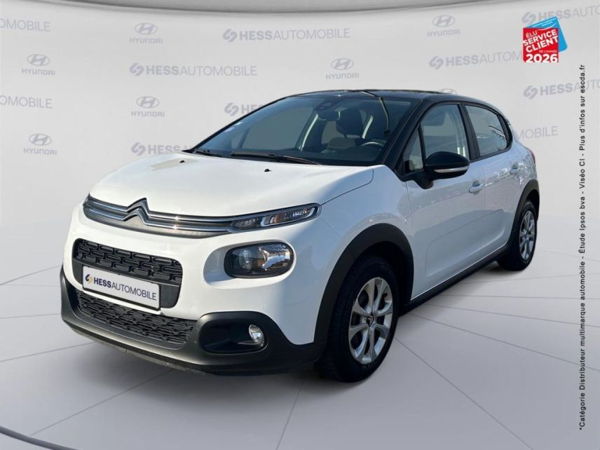 67800 : Hyundai Strasbourg - HESS Automobile - CITROEN C3 Sté - C3 Sté - Blanc - Traction - Essence