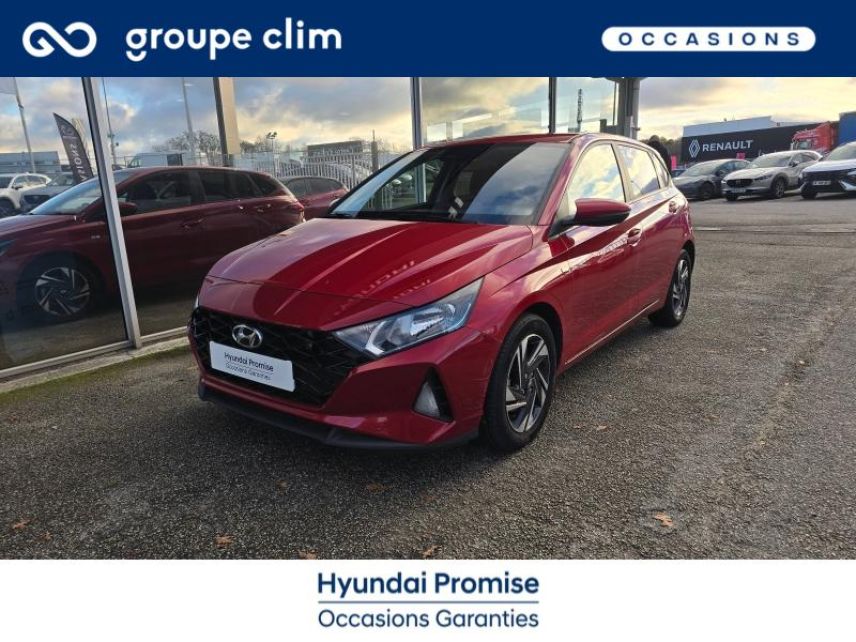 87280 : Hyundai Limoges - Motors Cars - HYUNDAI i20 - i20 - Dragon Red Métal - Traction - Essence/Micro-Hybride