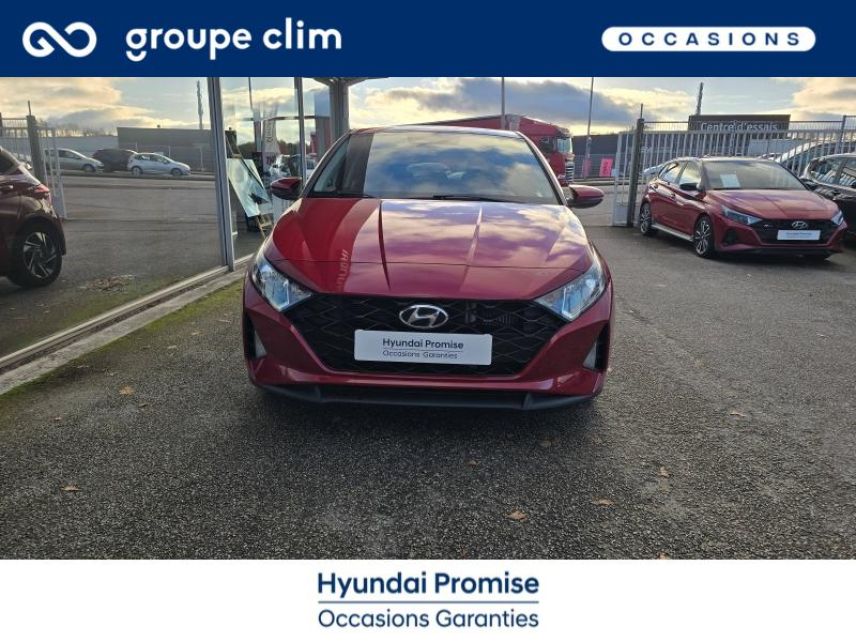 87280 : Hyundai Limoges - Motors Cars - HYUNDAI i20 - i20 - Dragon Red Métal - Traction - Essence/Micro-Hybride