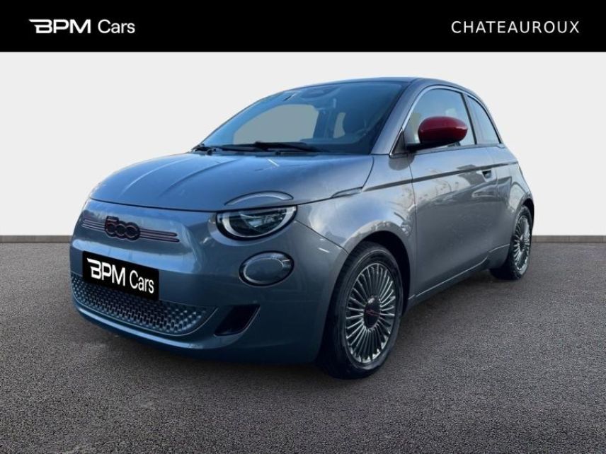 36000 : Hyundai Châteauroux - BPM Cars - FIAT 500 - 500 - Gris - Traction - Electrique