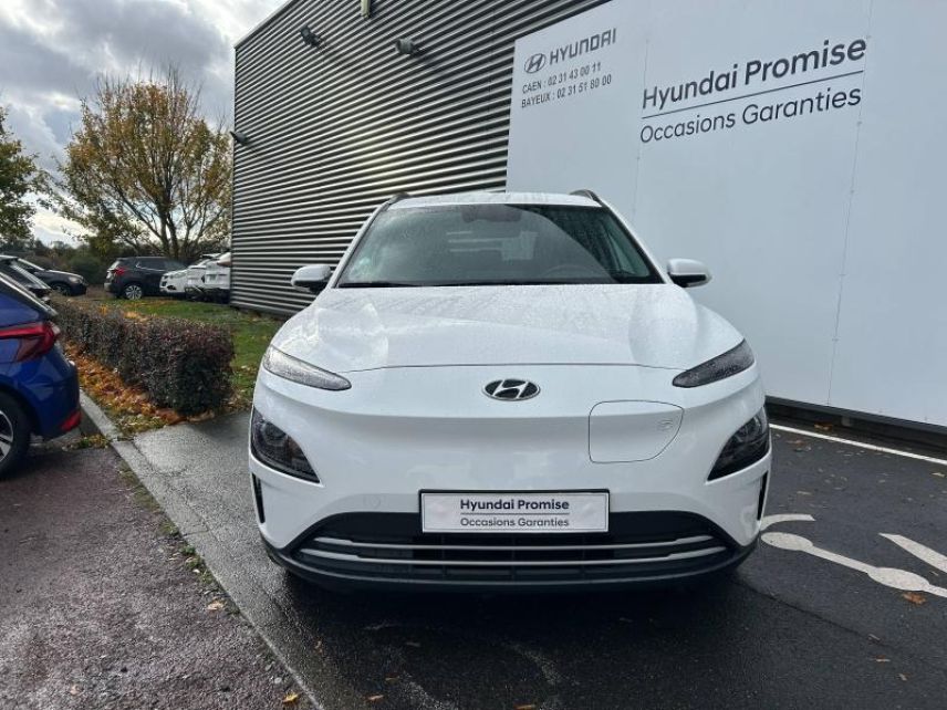 14112 : Hyundai Caen - Trajectoire Automobiles - HYUNDAI Kona - Kona - Atlas White Métal - Traction - Electrique
