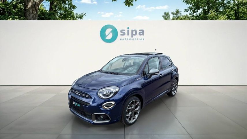 75010 : Hyundai Paris Nord - Goncourt Automobiles - FIAT 500X MY23 Sport - 500X - Bleu - Boîte automatique - Essence sans plomb