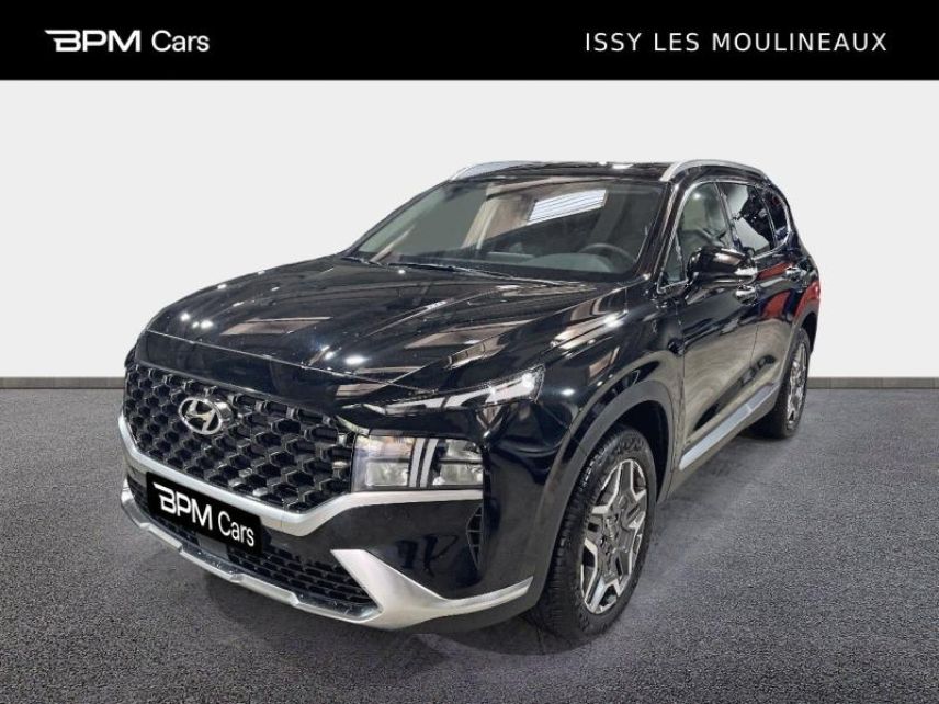 92130 : Hyundai ISSY-LES-MOULINEAUX - BPM Cars - HYUNDAI Santa Fe - Santa Fe - Abyss Black Métal - Traction - Hybride : Essence/Electrique