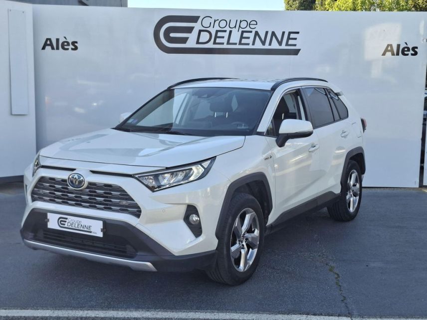 75010 : Hyundai Paris Nord - Goncourt Automobiles - TOYOTA RAV4 HYBRIDE PRO MY20 Dynamic Business - RAV4 V - Blanc - Automate à fonct. Continu - Essence / Courant électrique