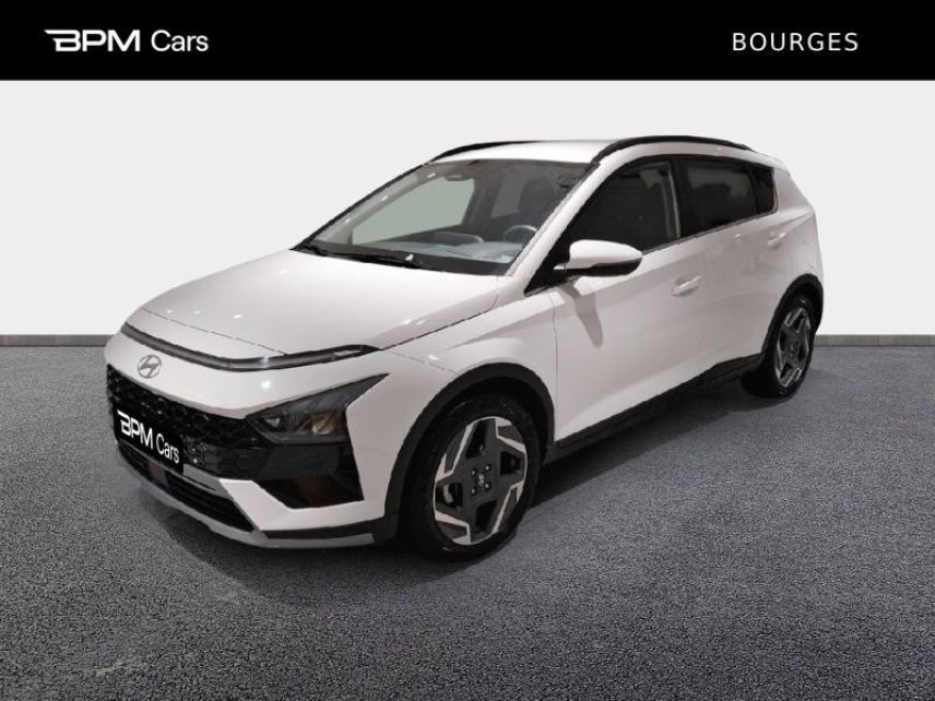 18230 : Hyundai Bourges - BPM Cars - HYUNDAI Bayon - Bayon - Atlas White Métal - Traction - Essence