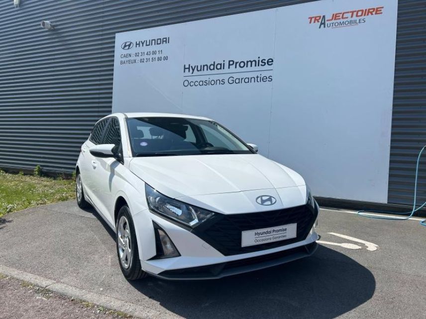 14112 : Hyundai Caen - Trajectoire Automobiles - HYUNDAI i20 - i20 - Polar White - Traction - Essence