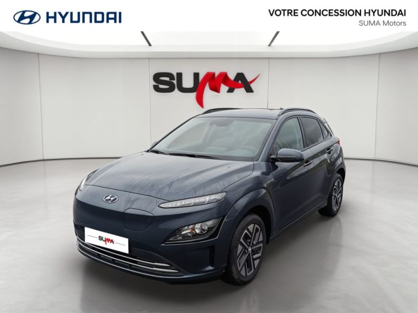 75010 : Hyundai Paris Nord - Goncourt Automobiles - HYUNDAI KONA ELECTRIC Intuitive - KONA ELECTRIQUE - Bleu - Automate à fonct. Continu - Courant électrique