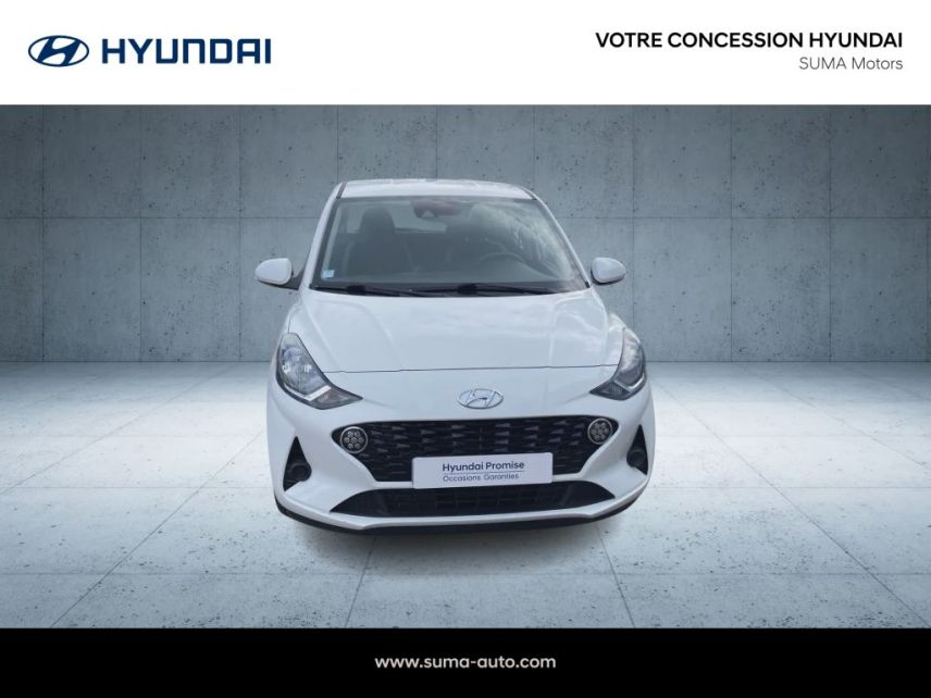 75010 : Hyundai Paris Nord - Goncourt Automobiles - HYUNDAI i10 Intuitive - i10 III - Blanc - Boîte manuelle - Essence sans plomb