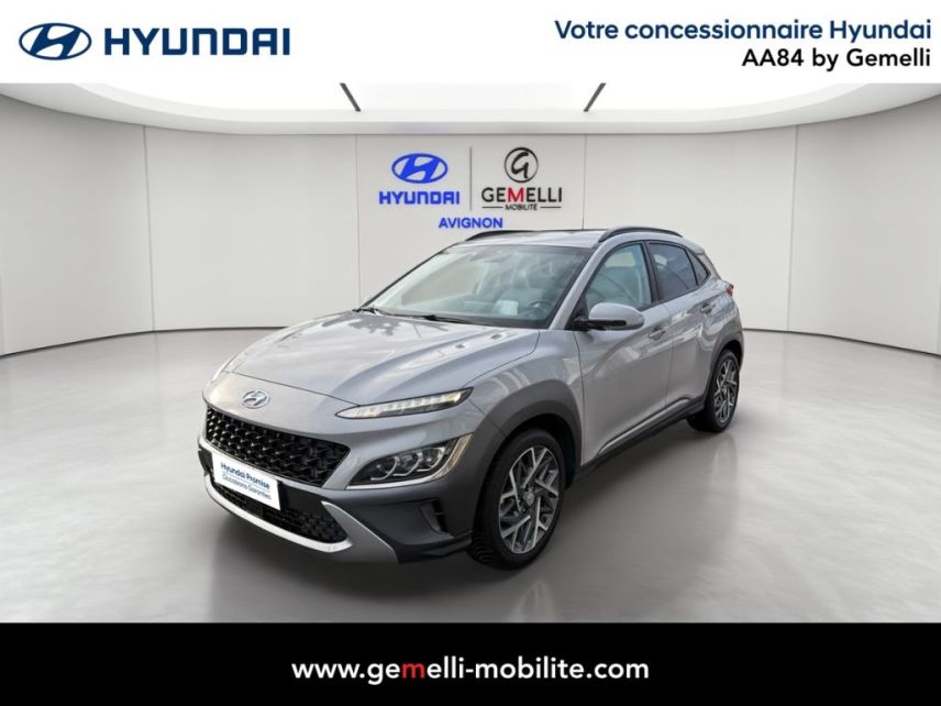 75010 : Hyundai Paris Nord - Goncourt Automobiles - HYUNDAI KONA HYBRID Executive - KONA - Gris - Automate sequentiel - Essence / Courant électrique