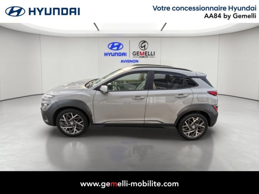 75010 : Hyundai Paris Nord - Goncourt Automobiles - HYUNDAI KONA HYBRID Executive - KONA - Gris - Automate sequentiel - Essence / Courant électrique