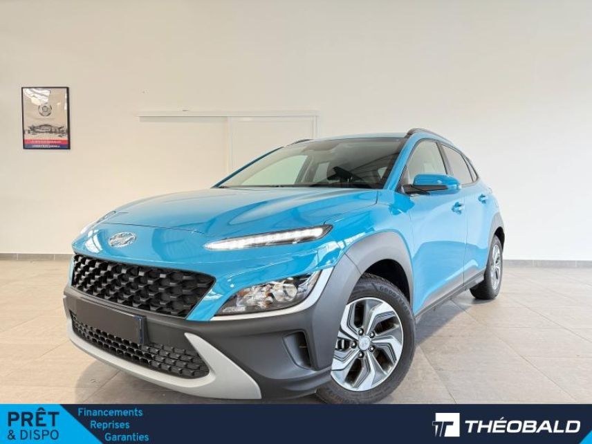 54520 : Hyundai Nancy - Théobald Automobiles - HYUNDAI Kona - Kona - Bleu - Traction - Hybride : Essence/Electrique