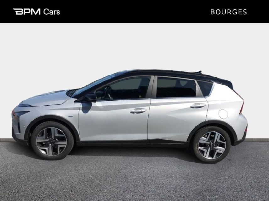 18230 : Hyundai Bourges - BPM Cars - HYUNDAI Bayon - Bayon - Sleek Silver Métal/Toit/rétros Black - Traction - Essence/Micro-Hybride