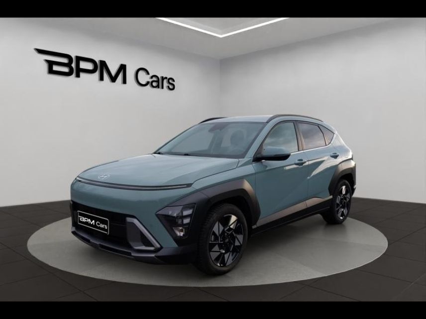 18230 : Hyundai Bourges - BPM Cars - HYUNDAI Kona - Kona - Vert - Traction - Hybride : Essence/Electrique