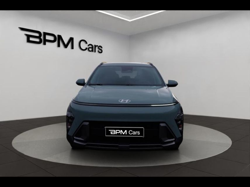 18230 : Hyundai Bourges - BPM Cars - HYUNDAI Kona - Kona - Vert - Traction - Hybride : Essence/Electrique