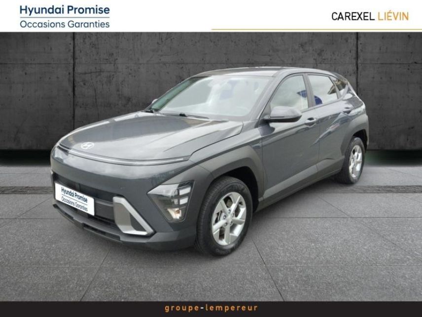 62800 : Hyundai Lens - Groupe Lempereur - HYUNDAI Kona - Kona - Ecotronic Gray perlé métallisé - Traction - Hybride : Essence/Electrique