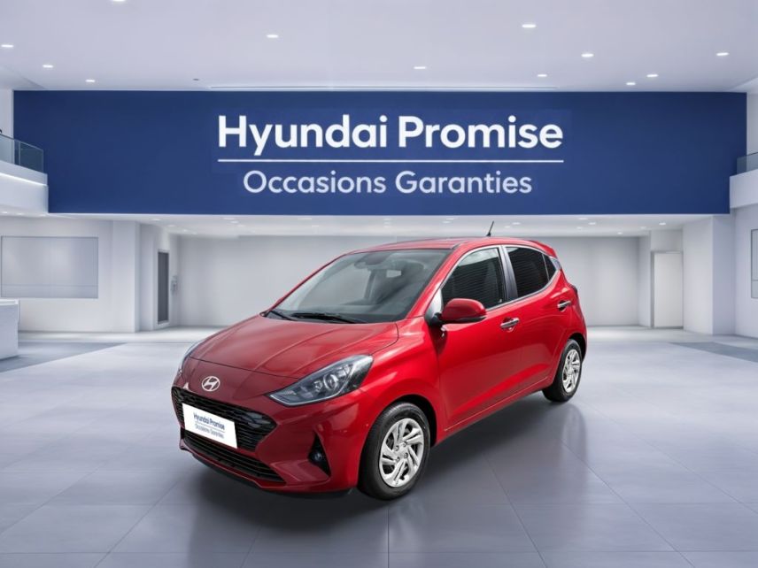 75010 : Hyundai Paris Nord - Goncourt Automobiles - HYUNDAI i10 Creative - i10 III - Rouge - Boîte automatisée - Essence sans plomb