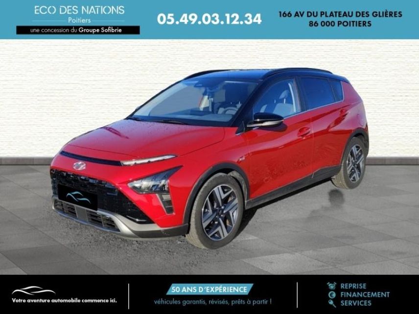 86000 : Hyundai Poitiers - Eco des Nations - HYUNDAI Bayon - Bayon - Rouge - Traction - Essence/Micro-Hybride